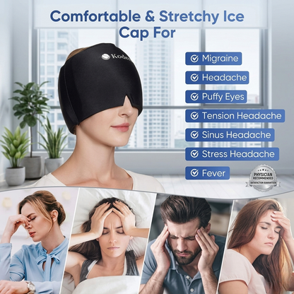 Deep Cooling Migraine Mask 😍